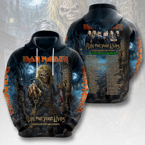 Iron Maiden 2026 World Tour 3D Apparel – HOATT18352