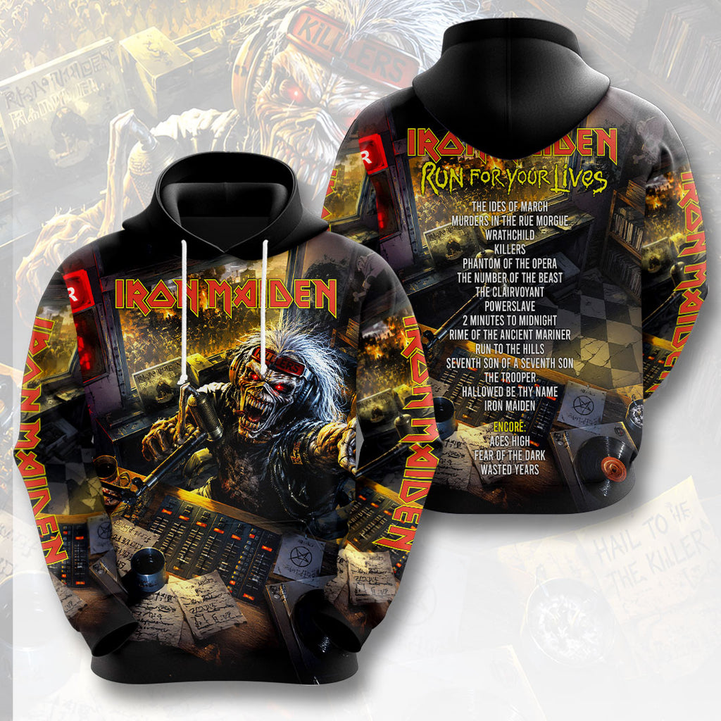 Iron Maiden 2026 World Tour 3D Apparel – HOATT18409