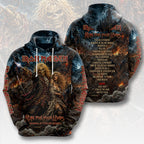 Iron Maiden 2026 World Tour 3D Apparel – HOATT20016