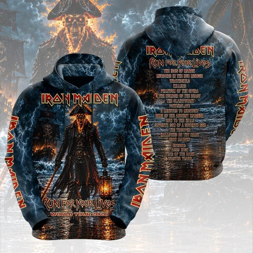 Iron Maiden 2026 World Tour 3D Apparel – HOATT26909