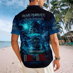 Iron Maiden 2026 World Tour Short Sleeve Button-Down Shirt – TMTHU8090