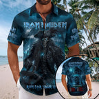 Iron Maiden 2026 World Tour Short Sleeve Button-Down Shirt – TMTHU8765