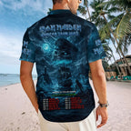 Iron Maiden 2026 World Tour Short Sleeve Button-Down Shirt – TMTHU8765