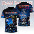 Iron Maiden 2026 World Tour 3D Apparel – HOATT16510