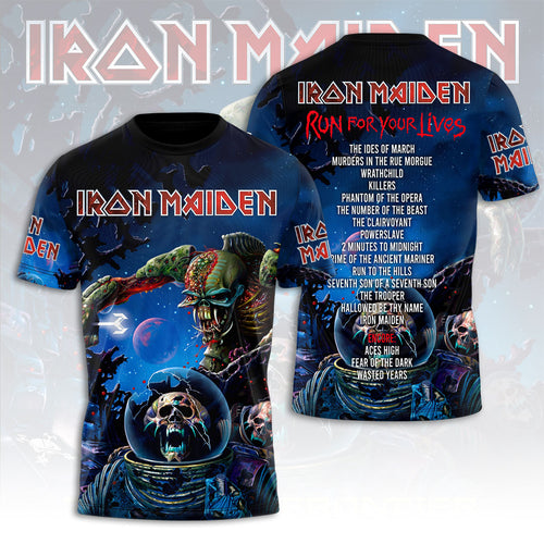 Iron Maiden 2026 World Tour 3D Apparel – HOATT16510