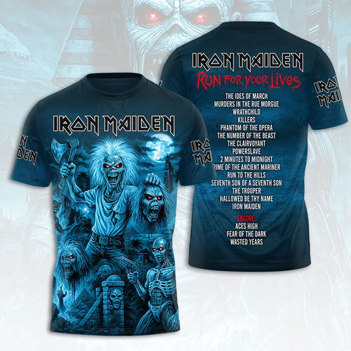 Iron Maiden 2026 World Tour 3D Apparel – HOATT16511