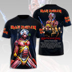 Iron Maiden 2026 World Tour 3D Apparel – HOATT16612