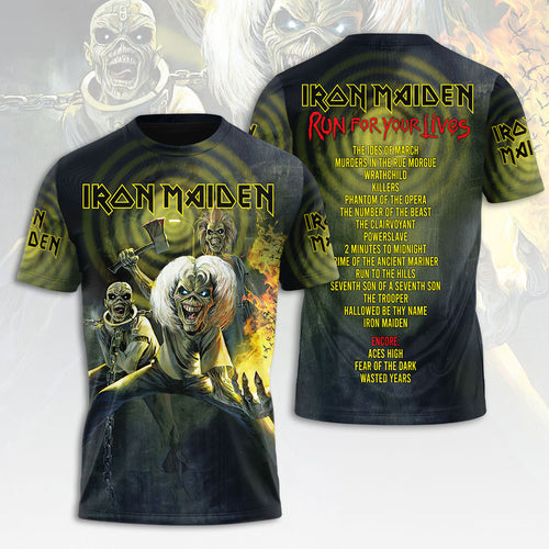 Iron Maiden 2026 World Tour 3D Apparel – HOATT16960