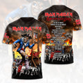 Iron Maiden 2026 World Tour 3D Apparel – HOATT19126