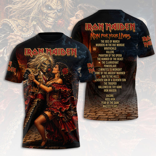 Iron Maiden 2026 World Tour 3D Apparel – HOATT19375