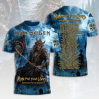 Iron Maiden 2026 World Tour 3D Apparel – HOATT19519