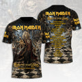 Iron Maiden 2026 World Tour 3D Apparel – HOATT19752