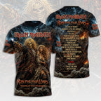 Iron Maiden 2026 World Tour 3D Apparel – HOATT20016