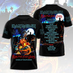 Iron Maiden 2026 World Tour 3D Apparel – HOATT21589