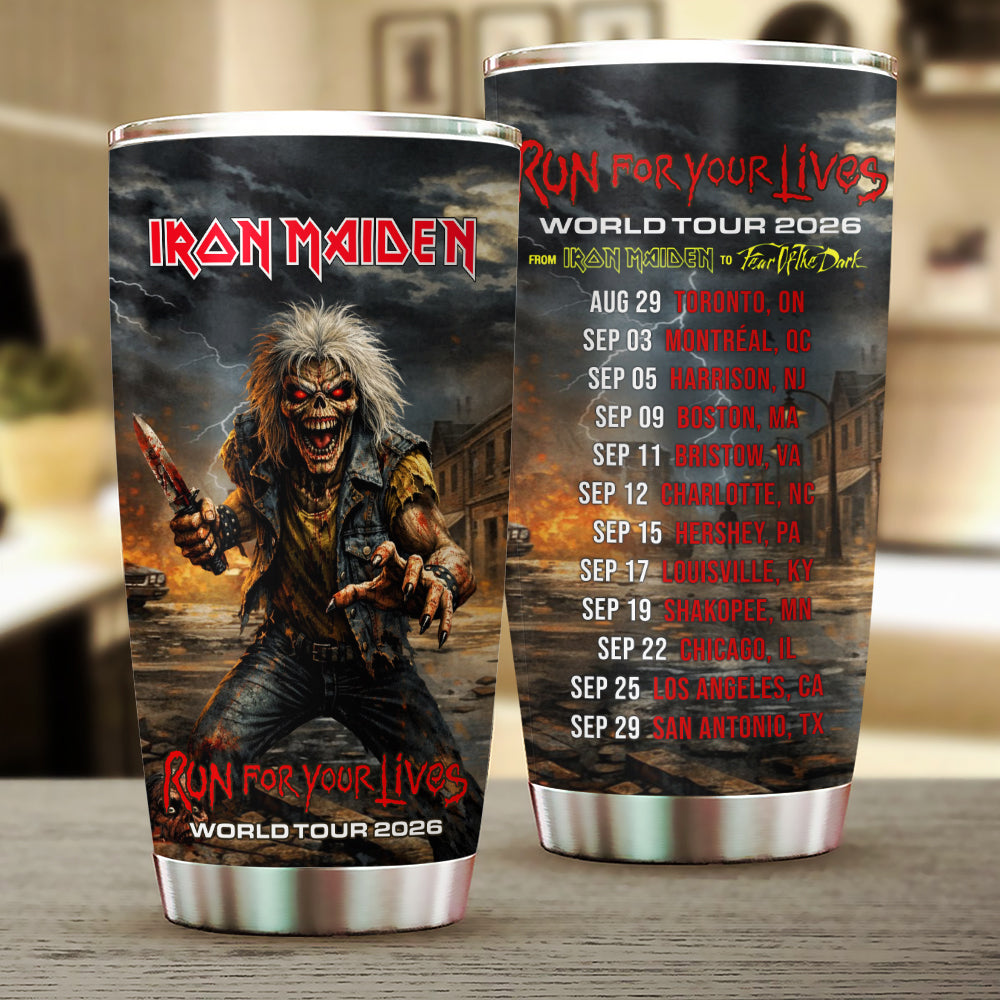 Iron Maiden 2026 World Tour Tumbler Cup – MAITM15007