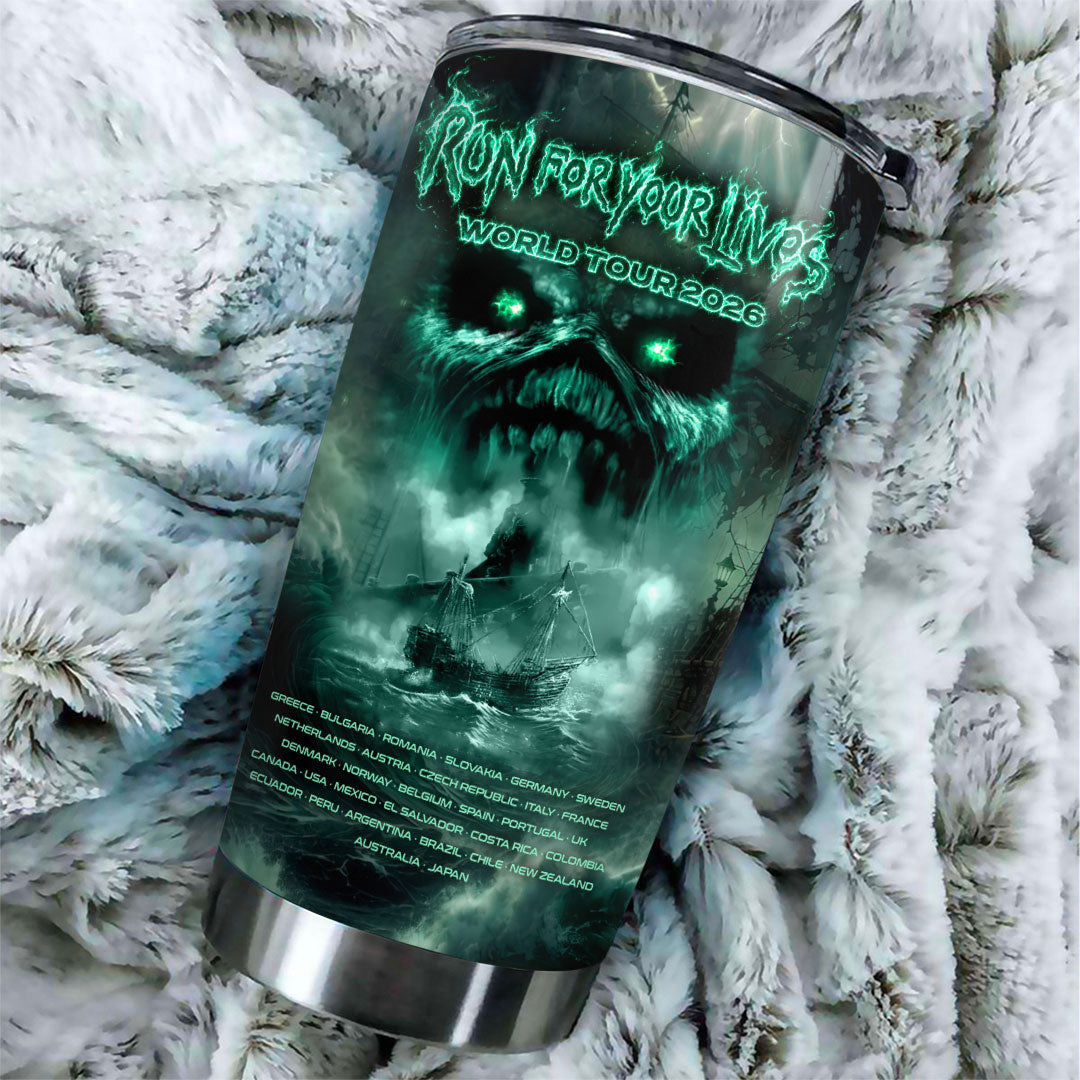 Iron Maiden 2026 World Tour Tumbler Cup – HOATT19325