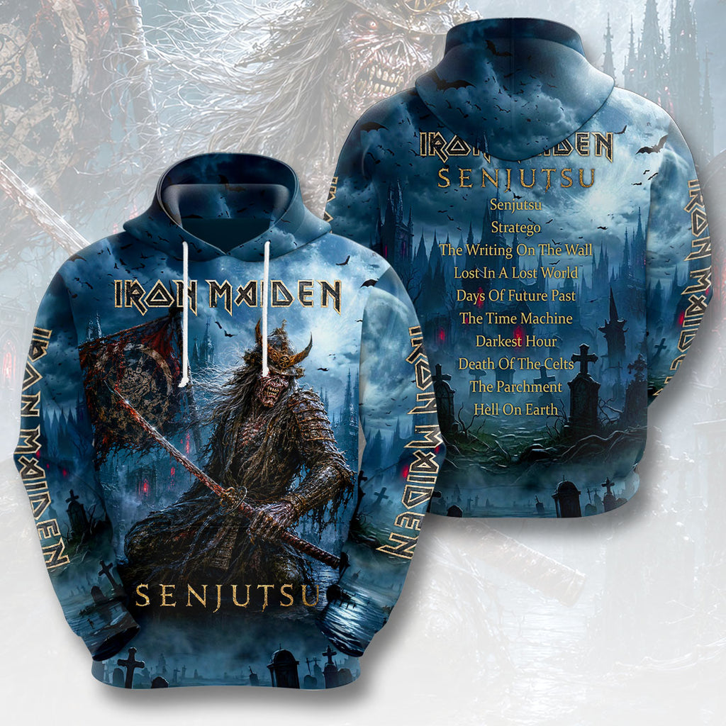 Iron Maiden 2026 World Tour 3D Apparel – HOATT19518