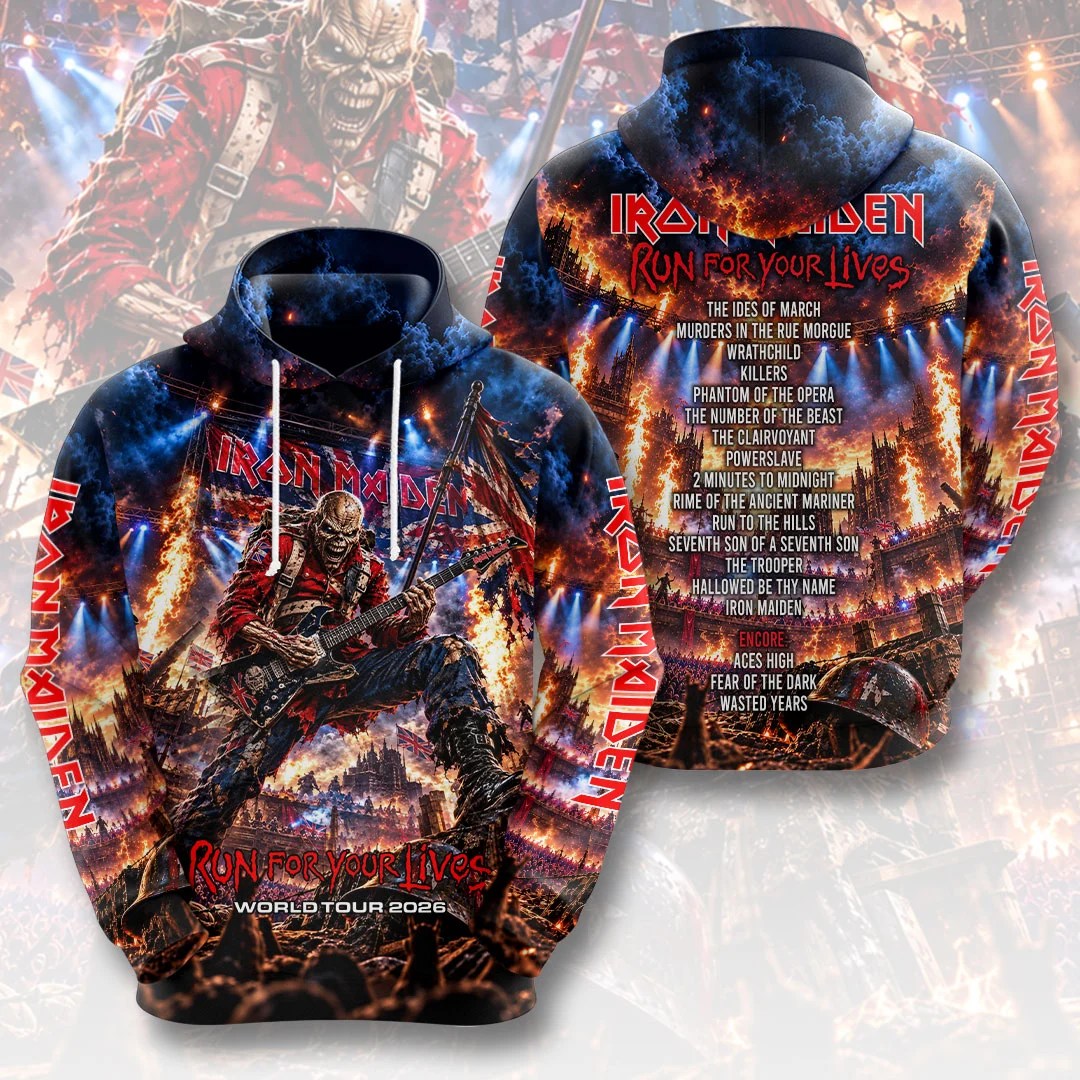 Iron Maiden 3D Apparel – HOATT21364