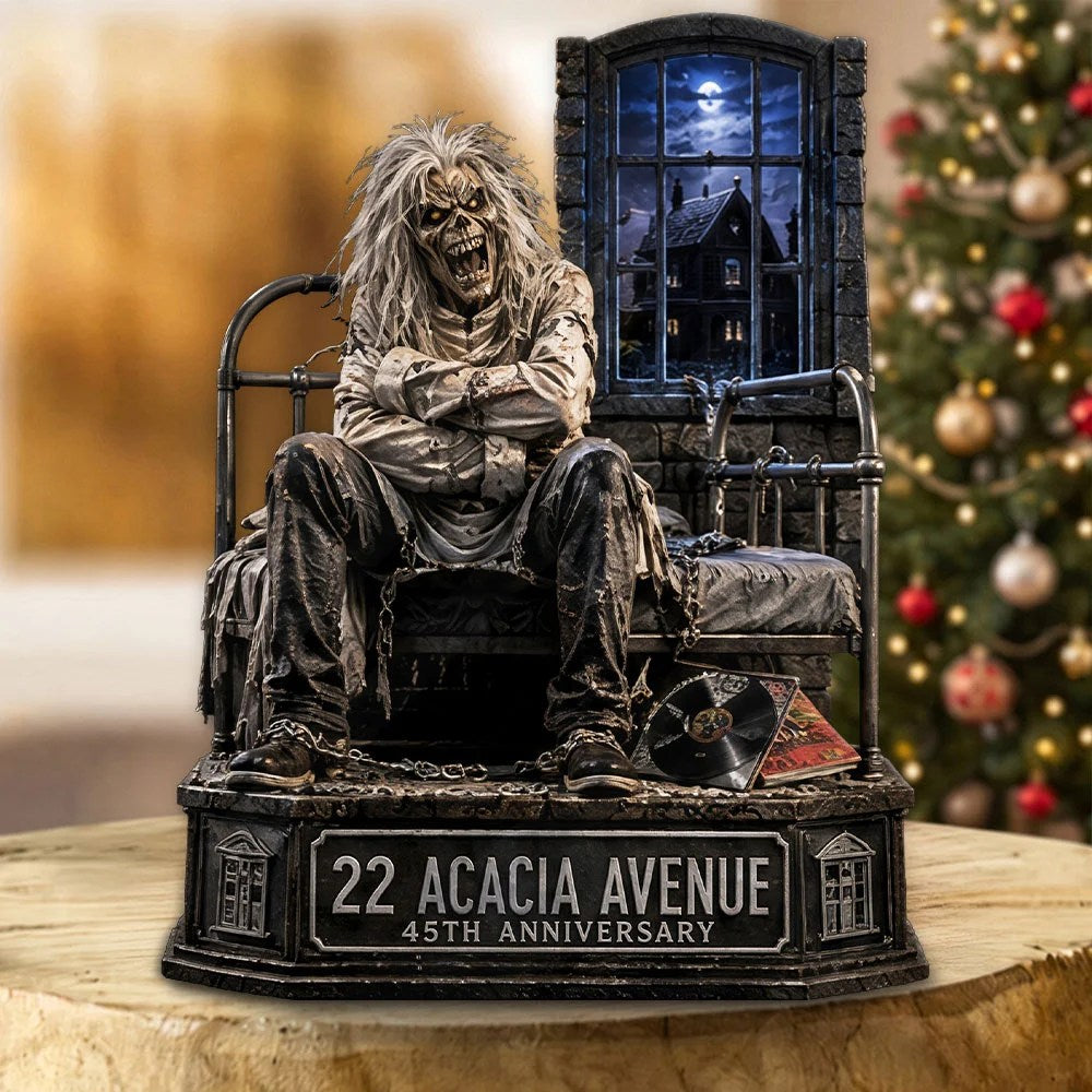 Iron Maiden: 22 Acacia Avenue 45th Anniversary Custom Shape Acrylic Plaque – TMTHU9995