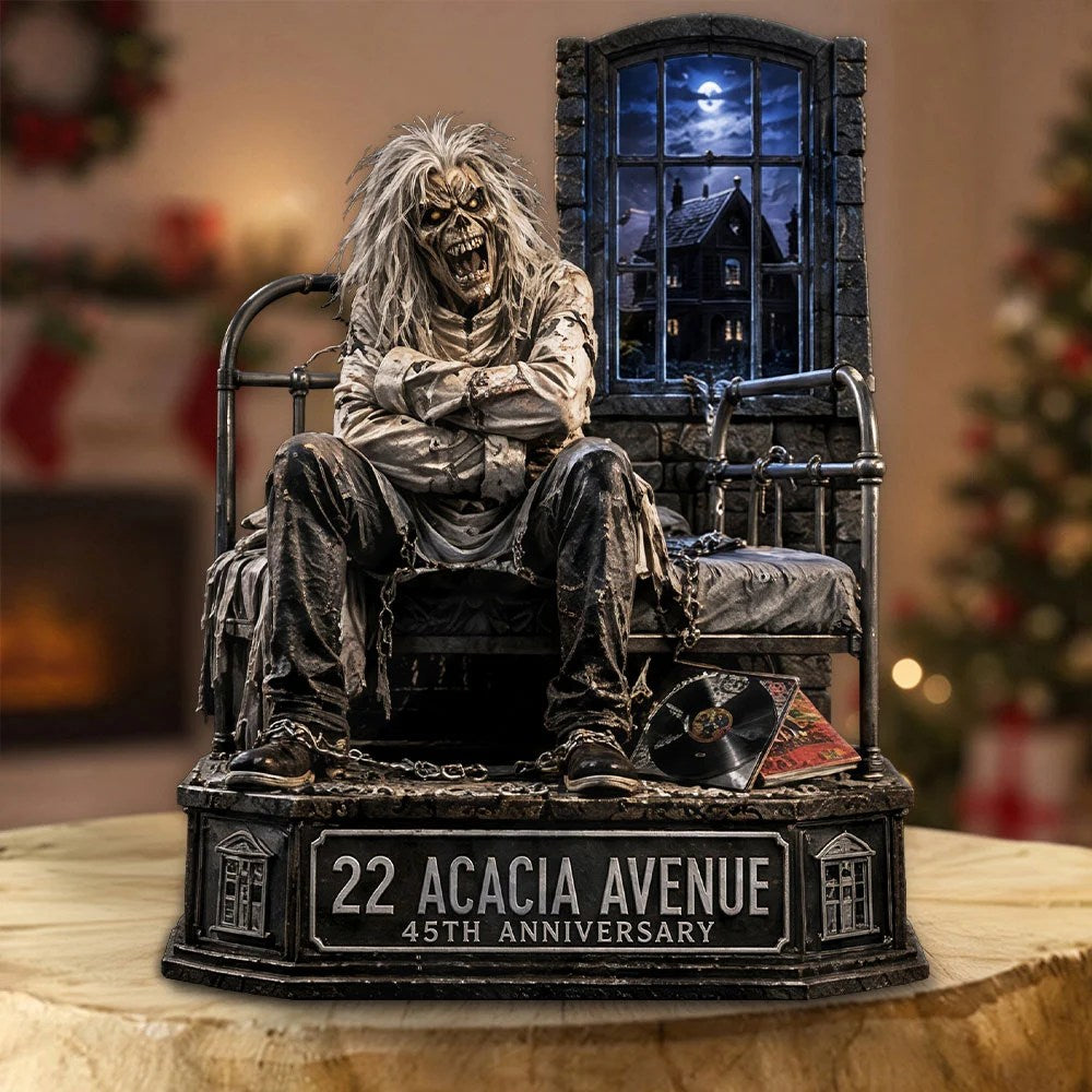 Iron Maiden: 22 Acacia Avenue 45th Anniversary Custom Shape Acrylic Plaque – TMTHU9995