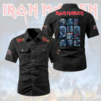 Iron Maiden 2D Short Sleeve Mechanic Shirt – HOATT20206