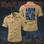 Iron Maiden 2D Short Sleeve Mechanic Shirt – HOATT20206