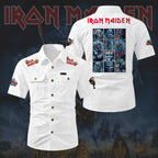 Iron Maiden 2D Short Sleeve Mechanic Shirt – HOATT20206