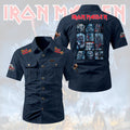 Iron Maiden 2D Short Sleeve Mechanic Shirt – HOATT20206