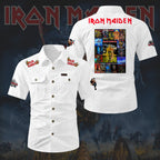 Iron Maiden 2D Short Sleeve Mechanic Shirt – HOATT20207