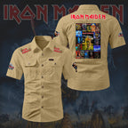 Iron Maiden 2D Short Sleeve Mechanic Shirt – HOATT20207