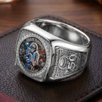 Iron Maiden 3D Engraved Ring – TMTHU7195