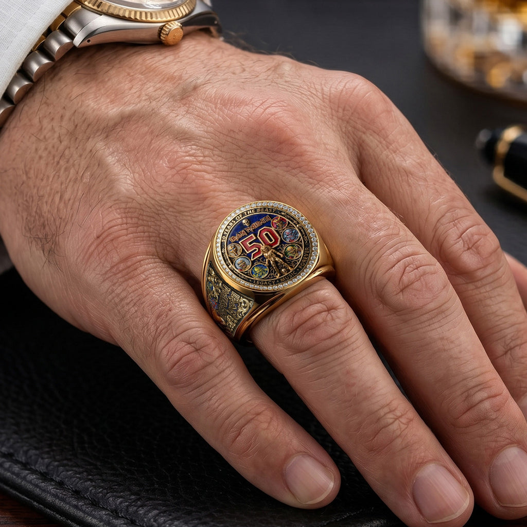 Iron Maiden 3D Engraved Ring – TMTHU7268