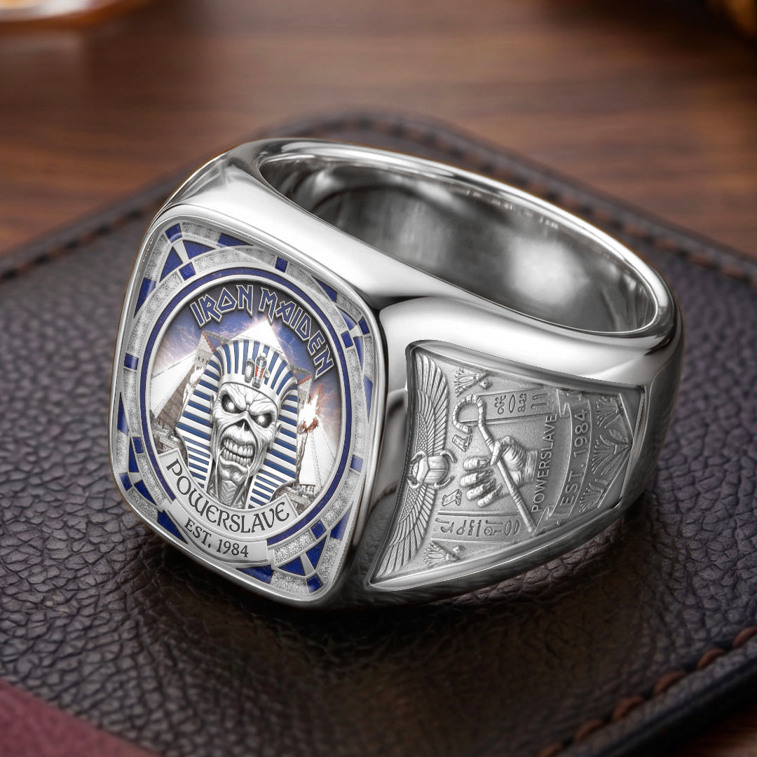 Iron Maiden 3D Engraved Ring – TMTHU7579
