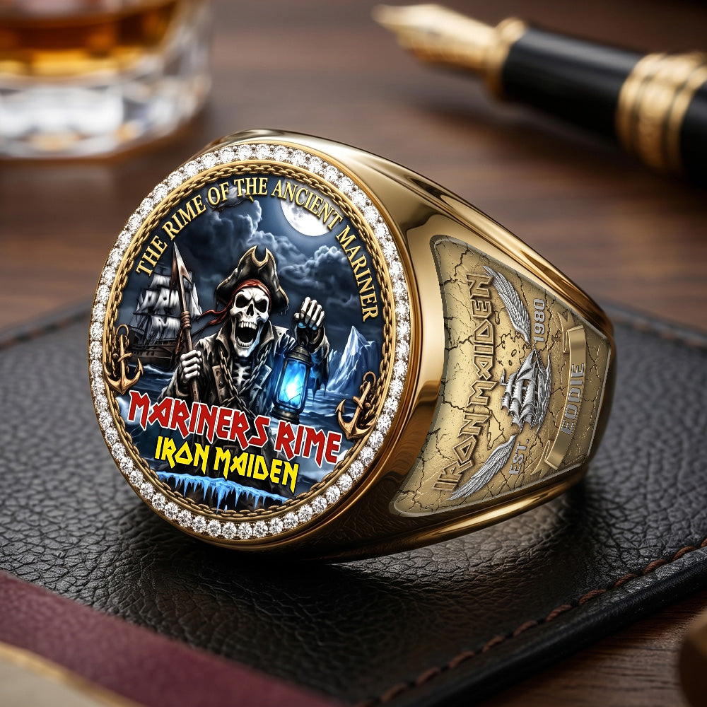 Iron Maiden 3D Engraved Ring – TMTHU8042
