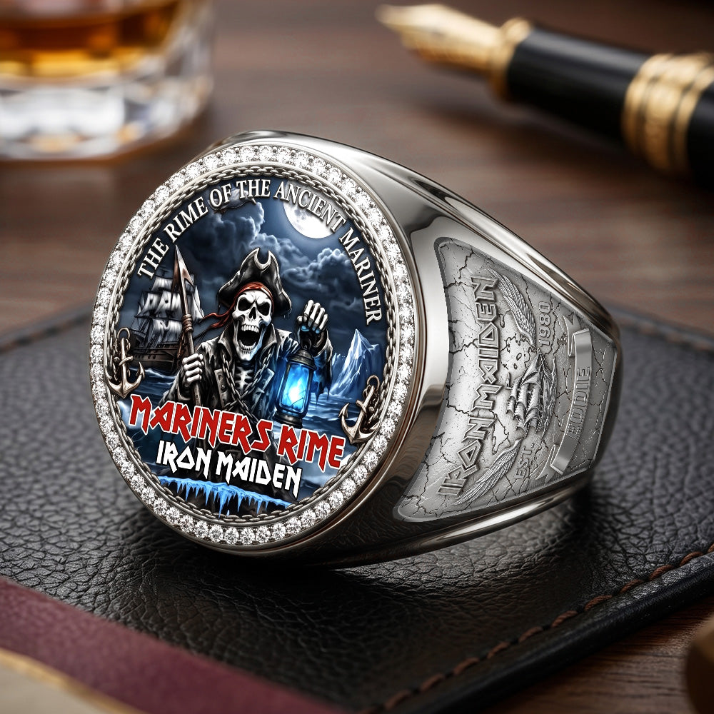 Iron Maiden 3D Engraved Ring – TMTHU8042