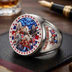 Iron Maiden 3D Engraved Ring – TMTHU9641