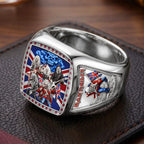 Iron Maiden 3D Engraved Ring – TMTHU9641