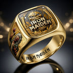 Iron Maiden 3D Engraved Ring – HOATT19125