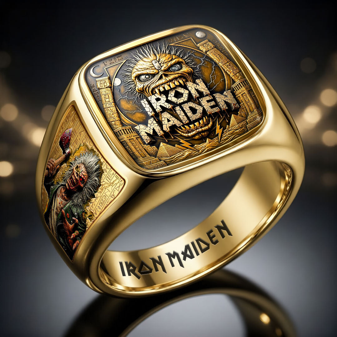 Iron Maiden 3D Engraved Ring – HOATT19125