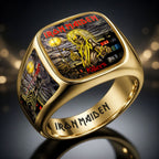 Iron Maiden 3D Engraved Ring – HOATT19364