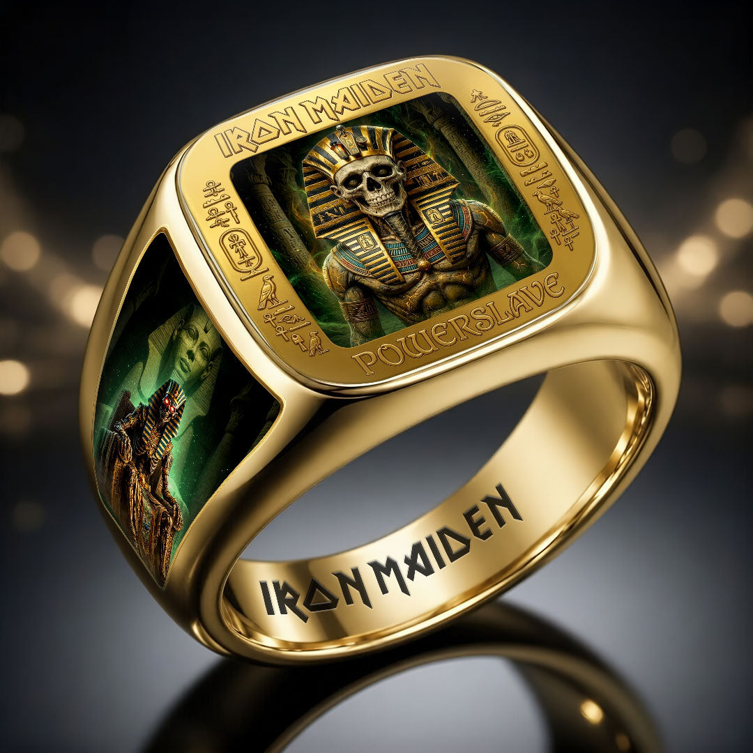 Iron Maiden 3D Engraved Ring – HOATT19521