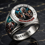 Iron Maiden 3D Engraved Ring – HOATT19529