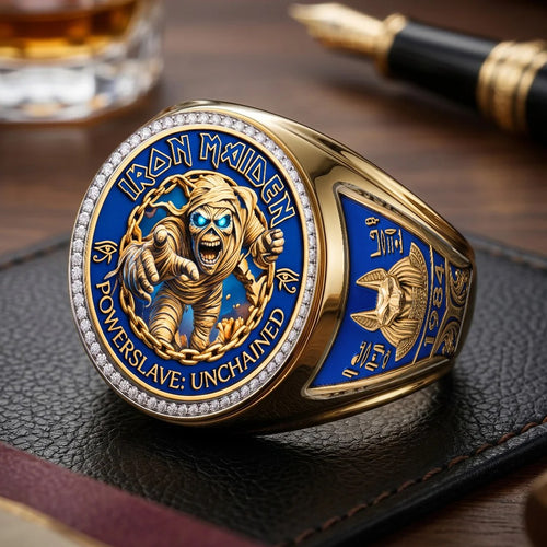 Iron Maiden 3D Engraved Ring – TMTHU9394