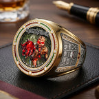 Iron Maiden 3D Engraved Ring – TMTHU9569