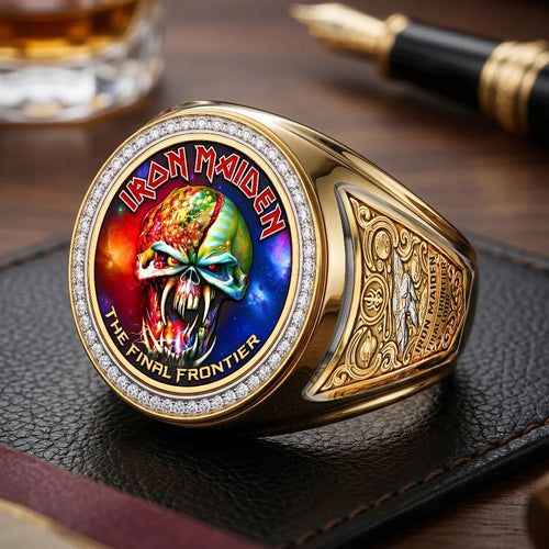 Iron Maiden 3D Engraved Ring – TMTHU9570
