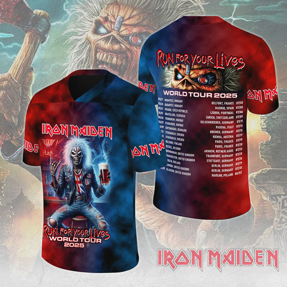 Iron Maiden 3D Football Jersey – MAITM 12081