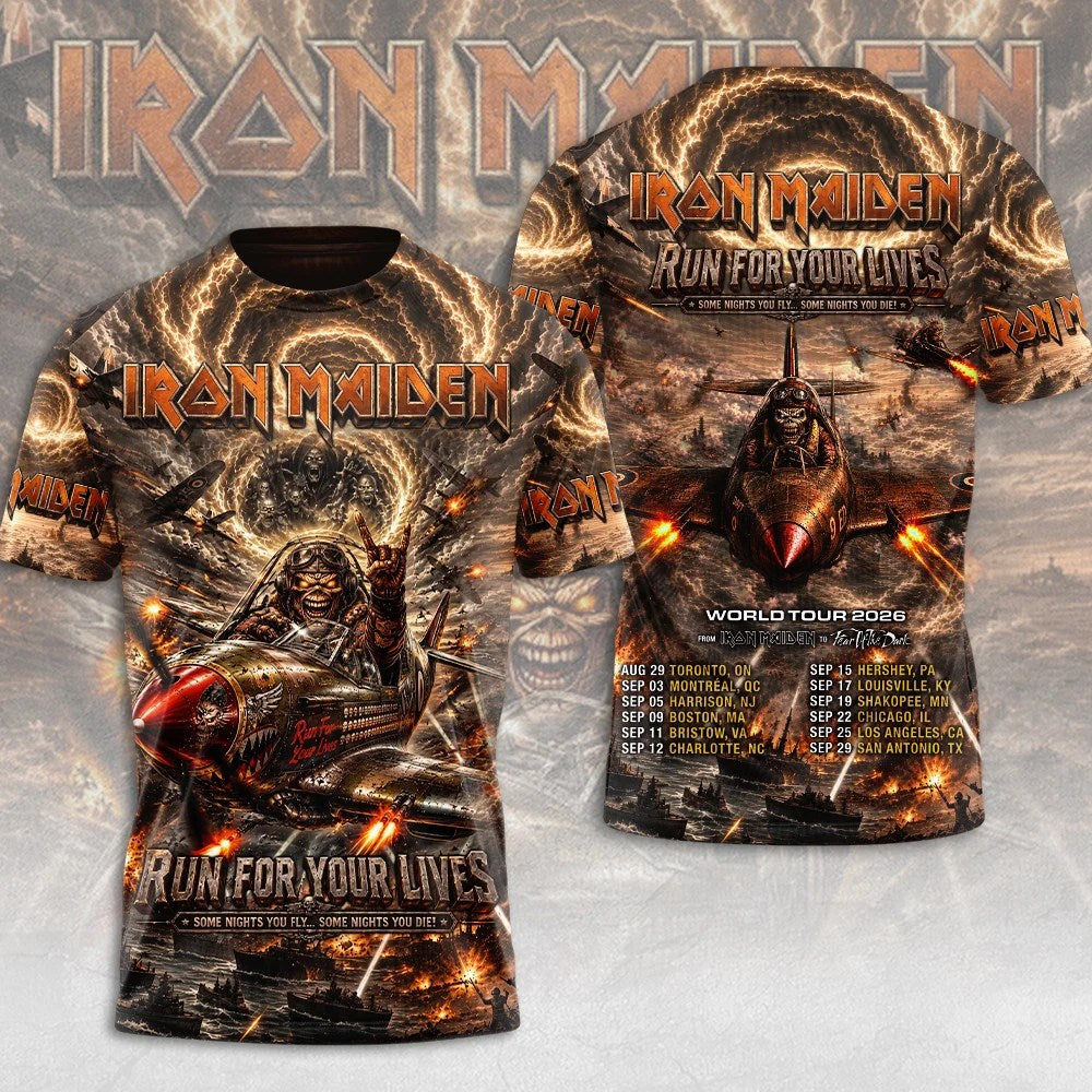 Iron Maiden 3D Apparel – TMTHU8605