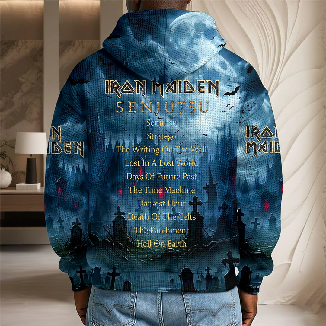 Iron Maiden 3D Unisex Waffle Hoodie – HOATT20214