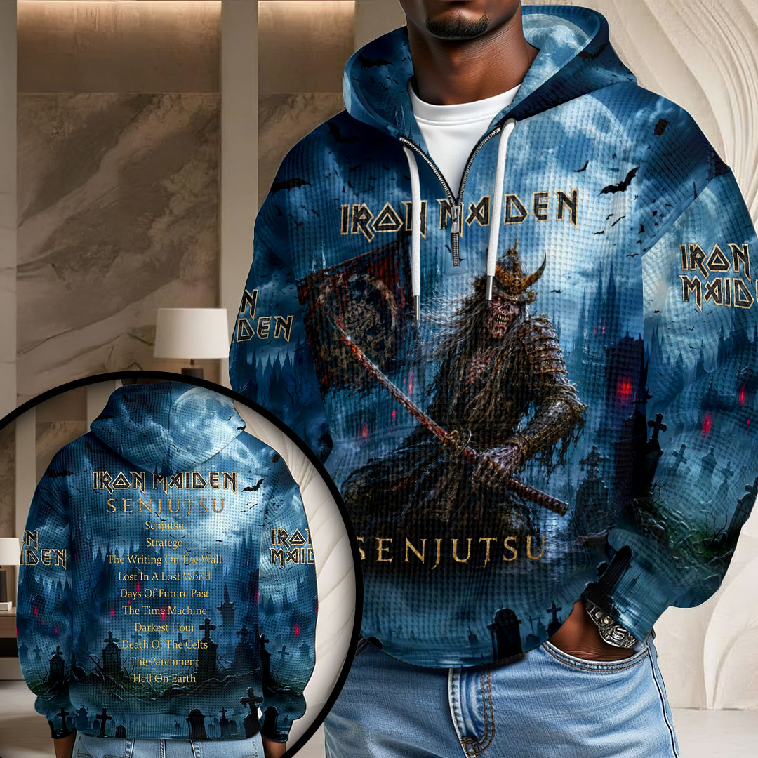 Iron Maiden 3D Unisex Waffle Hoodie – HOATT20214
