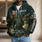 Iron Maiden 3D Unisex Waffle Hoodie – HOATT20598